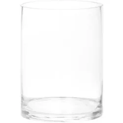 Glasvase, rund, 20 cm, 14,5 cm Ø