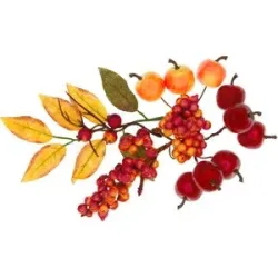 Deko-Herbstfrüchte, 13 Stück