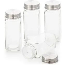 Glas-Fläschchen 120 ml, 4 Stück