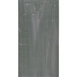 Verzierwachsstreifen flach, silber, 20 cm, 39 Stück