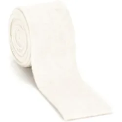 Filzband, weiß, 7,5 cm, 3 m