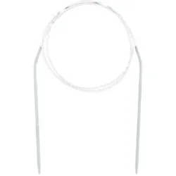 buttinette Rundstricknadel, Aluminium, 100 cm
