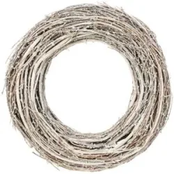 Rebenkranz, grau-gekalkt, 35 cm Ø