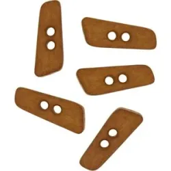 Dill Knebelknöpfe, Länge: 50 mm, Inhalt: 5 Stück