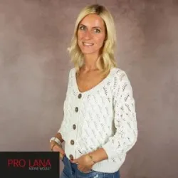 Strickanleitung ? Strickjacke aus Pro Lana Cotton Mix