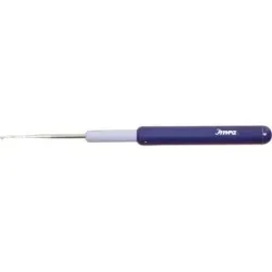 Prym Garnhäkelnadel mit teilbarem Kunststoffgriff, Länge: 12,5 cm