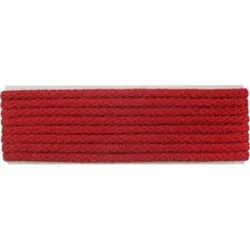 buttinette Kordel für Bekleidung, rot, 4 mm Ø