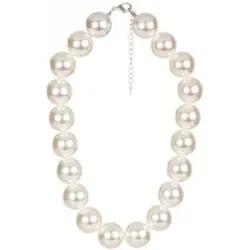 Perlen-Kette, creme