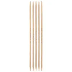 Prym Strumpfstricknadeln, Bambus, 15 cm