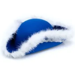 Funken-Dreispitz, blau
