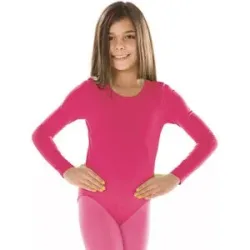 Kinder-Langarmbody, pink