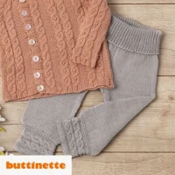 Strickanleitung ? Baby-Panty aus Woll Butt Baby