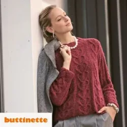 Strickanleitung ? Pullover aus Woll Butt Bouclé Fine