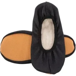 Gymnastikschuhe für Erwachsene und Kinder, schwarz