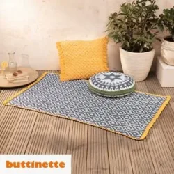 undefined, Häkelanleitung - Teppich aus Woll Butt Lisa
