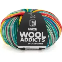 Lang Yarns Sockenwolle WOOLADDICTS Move