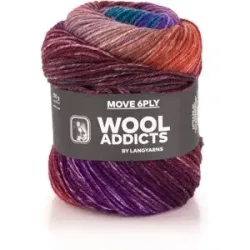 undefined, Lang Yarns Sockenwolle WOOLADDICTS Move 6-fach