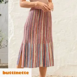 Strickanleitung ? Rock aus Woll Butt Primo Sina