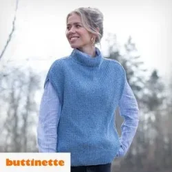 Strickanleitung ? Pullunder aus Woll Butt Primo Nordic Tweed