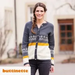 Strickanleitung ? Norwegerjacke aus Woll Butt Primo Madeleine