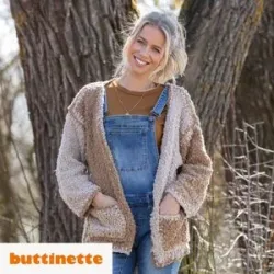 Strickanleitung ? Zweifarbige Jacke aus Woll Butt Anouk