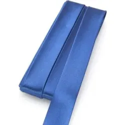 buttinette Satin-Schrägband, royal, Breite: 2 cm, Länge: 5 m