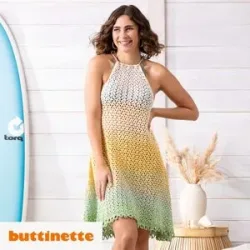 Häkelanleitung ? Sommerkleid aus Woll Butt Alea