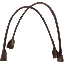 Taschengriffe, braun, 50 cm, 1 Paar