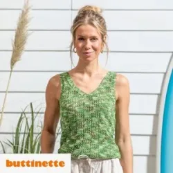 Strickanleitung ? Top aus Woll Butt Sonja