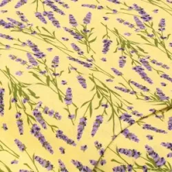 Baumwollstoff Lavendel 
