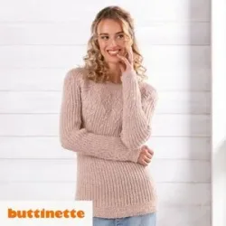 Strickanleitung ? Rundpassenpullover aus Woll Butt Primo Tilde