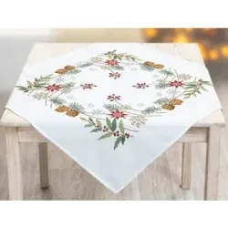 Stickmitteldecke 