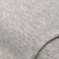 Sweatstoff Uni, grau meliert