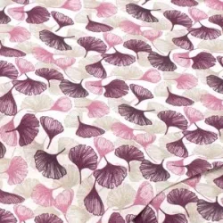 Baumwollstoff Ginkgoblätter klein 