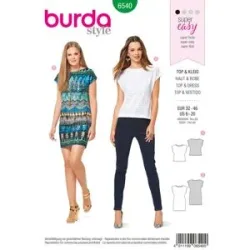 burda Schnitt 6540 