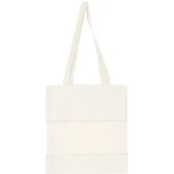 Baumwolltasche mit Aidafeld, natur