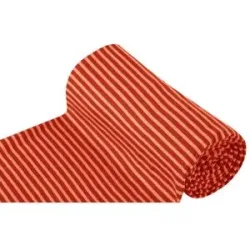 Ringelbündchen, rost/puder