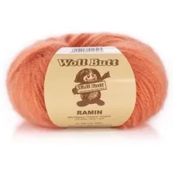 Woll Butt Ramin ? Acrylmischgarn, koralle