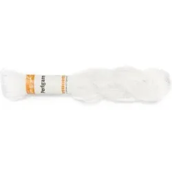 buttinette Perlgarn, weiß, 25g-Strang