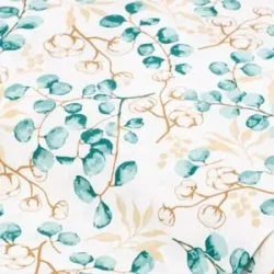 Baumwollstoff Eucalyptus & Cotton 