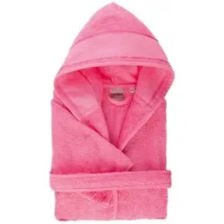 buttinette Kinder-Bademantel, rosa