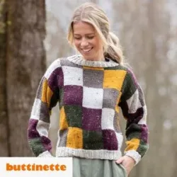 Strickanleitung ? Karopullover aus Woll Butt Vroni