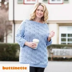 Strickanleitung ? Fledermauspullover aus Woll Butt Primo Madeleine