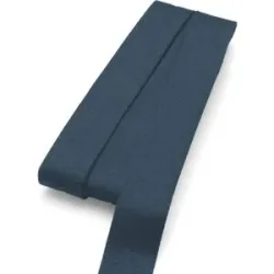 buttinette Jersey-Einfassband, jeans, Breite: 2 cm, Länge: 3 m