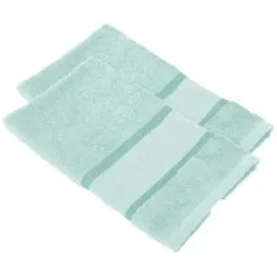 buttinette Gästetücher 2er-Pack, taubenblau