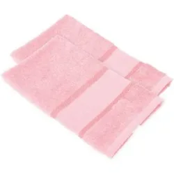buttinette Gästetücher 2er-Pack, rosa
