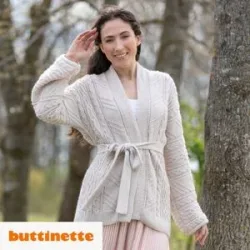 Strickanleitung ? Fledermausjacke aus Woll Butt Kyla