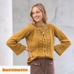 Strickanleitung ? Raglanpullover aus Woll Butt Primo Nordic Tweed