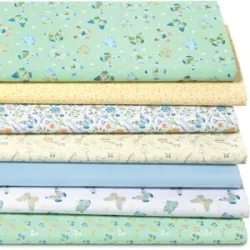 Patchwork- und Quiltpaket ?pastel spring?, grün-color