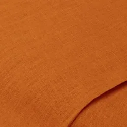 Leinenstoff Uni, orange